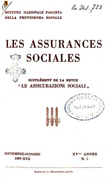 Les assurances sociales