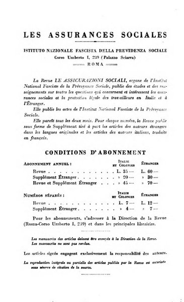 Les assurances sociales