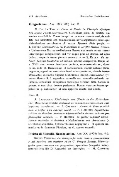 Angelicum periodicum trimestre