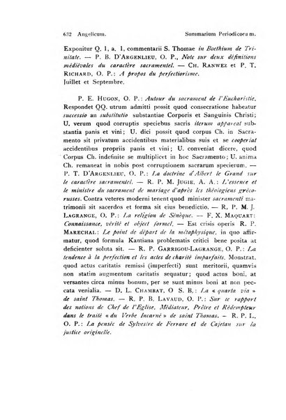 Angelicum periodicum trimestre