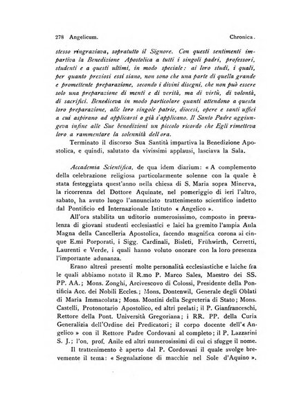 Angelicum periodicum trimestre