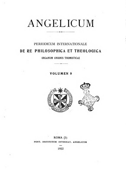 Angelicum periodicum trimestre