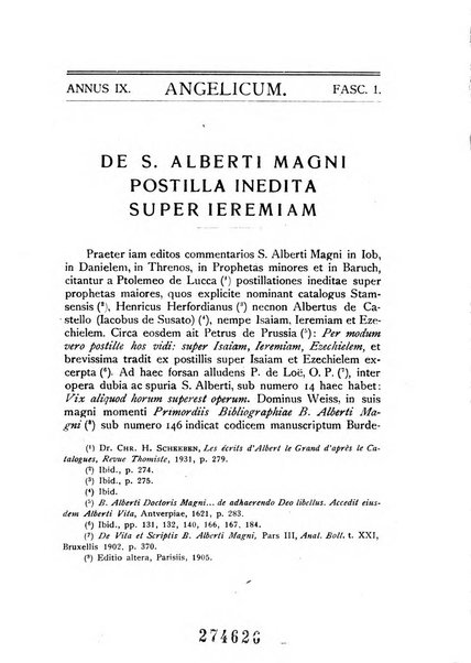 Angelicum periodicum trimestre