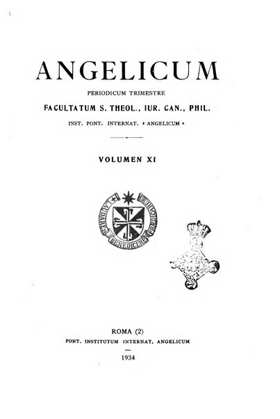 Angelicum periodicum trimestre