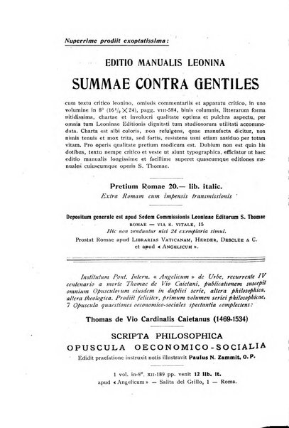 Angelicum periodicum trimestre