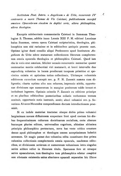 Angelicum periodicum trimestre