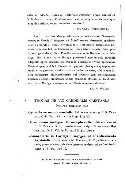 Angelicum periodicum trimestre