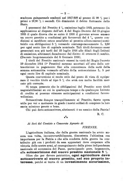 L'agricoltura toscana organo ufficiale per le principali istituzioni agrarie delle provincie di Firenze e di Arezzo