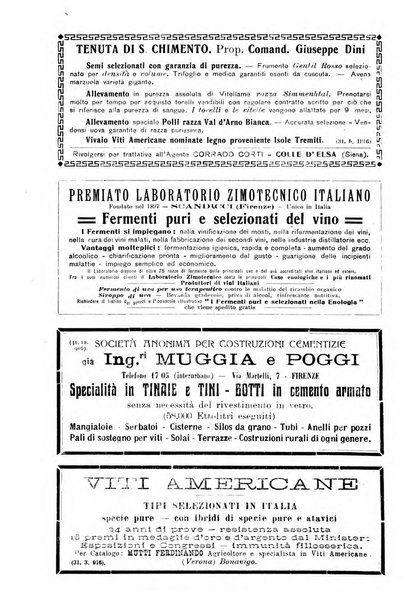 L'agricoltura toscana organo ufficiale per le principali istituzioni agrarie delle provincie di Firenze e di Arezzo