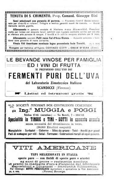 L'agricoltura toscana organo ufficiale per le principali istituzioni agrarie delle provincie di Firenze e di Arezzo