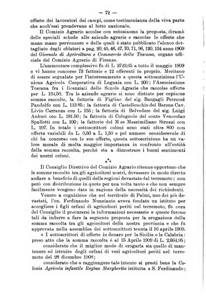 L'agricoltura toscana organo ufficiale per le principali istituzioni agrarie delle provincie di Firenze e di Arezzo