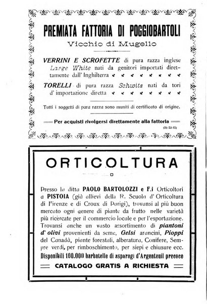 L'agricoltura toscana organo ufficiale per le principali istituzioni agrarie delle provincie di Firenze e di Arezzo