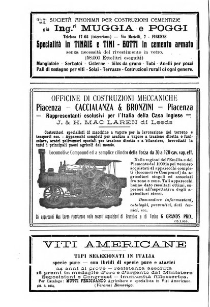 L'agricoltura toscana organo ufficiale per le principali istituzioni agrarie delle provincie di Firenze e di Arezzo