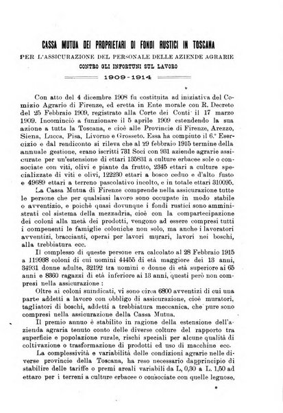 L'agricoltura toscana organo ufficiale per le principali istituzioni agrarie delle provincie di Firenze e di Arezzo