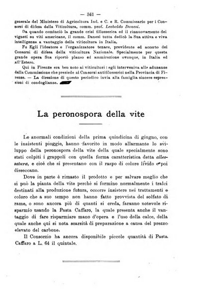 L'agricoltura toscana organo ufficiale per le principali istituzioni agrarie delle provincie di Firenze e di Arezzo