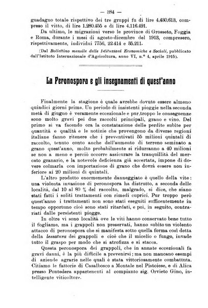 L'agricoltura toscana organo ufficiale per le principali istituzioni agrarie delle provincie di Firenze e di Arezzo