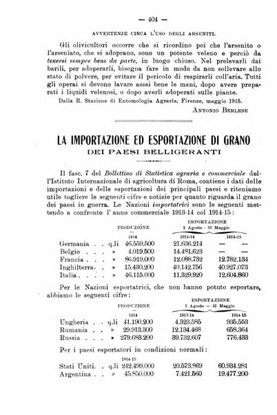 L'agricoltura toscana organo ufficiale per le principali istituzioni agrarie delle provincie di Firenze e di Arezzo