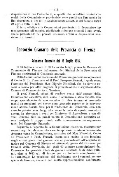 L'agricoltura toscana organo ufficiale per le principali istituzioni agrarie delle provincie di Firenze e di Arezzo