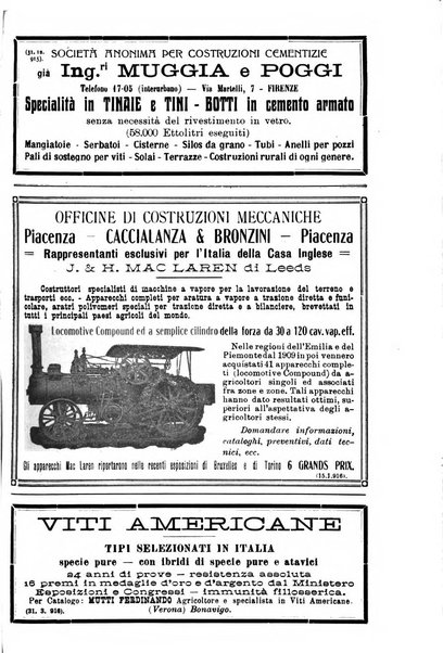 L'agricoltura toscana organo ufficiale per le principali istituzioni agrarie delle provincie di Firenze e di Arezzo