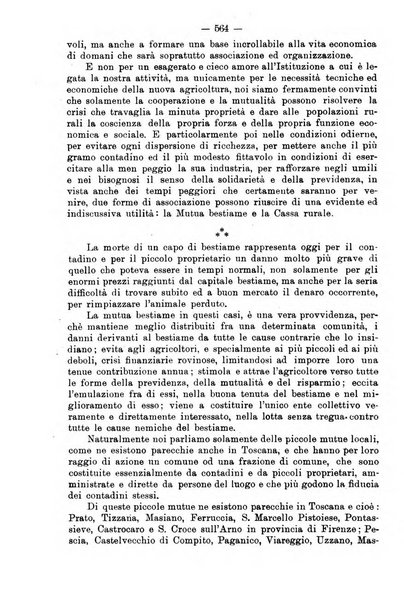 L'agricoltura toscana organo ufficiale per le principali istituzioni agrarie delle provincie di Firenze e di Arezzo