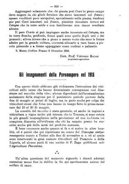 L'agricoltura toscana organo ufficiale per le principali istituzioni agrarie delle provincie di Firenze e di Arezzo