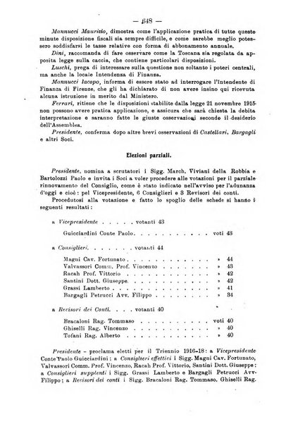 L'agricoltura toscana organo ufficiale per le principali istituzioni agrarie delle provincie di Firenze e di Arezzo