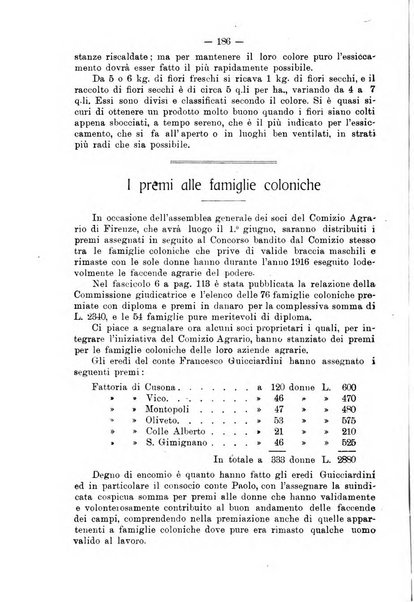 L'agricoltura toscana organo ufficiale per le principali istituzioni agrarie delle provincie di Firenze e di Arezzo