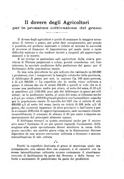 L'agricoltura toscana organo ufficiale per le principali istituzioni agrarie delle provincie di Firenze e di Arezzo