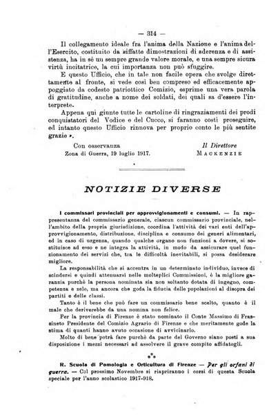 L'agricoltura toscana organo ufficiale per le principali istituzioni agrarie delle provincie di Firenze e di Arezzo