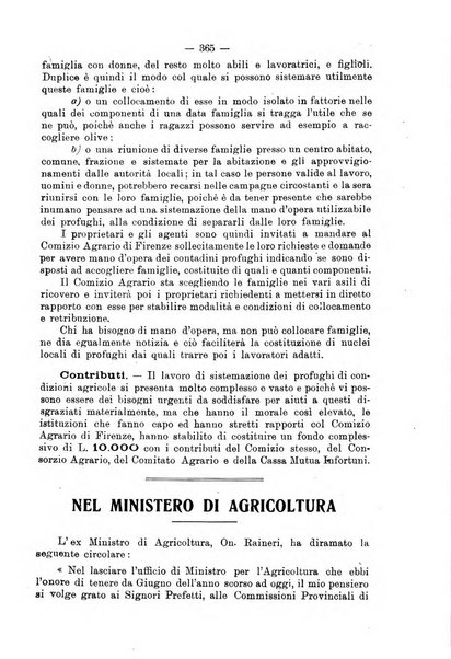 L'agricoltura toscana organo ufficiale per le principali istituzioni agrarie delle provincie di Firenze e di Arezzo