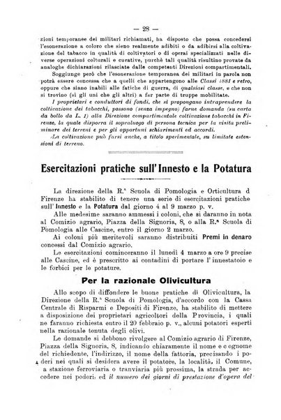 L'agricoltura toscana organo ufficiale per le principali istituzioni agrarie delle provincie di Firenze e di Arezzo