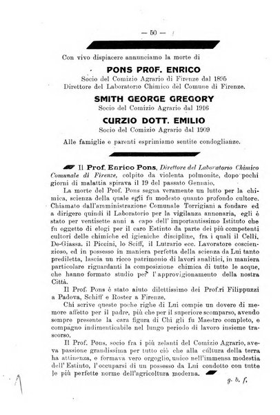 L'agricoltura toscana organo ufficiale per le principali istituzioni agrarie delle provincie di Firenze e di Arezzo