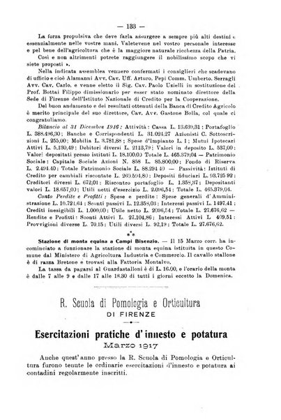 L'agricoltura toscana organo ufficiale per le principali istituzioni agrarie delle provincie di Firenze e di Arezzo