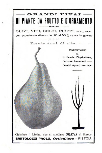 L'agricoltura toscana organo ufficiale per le principali istituzioni agrarie delle provincie di Firenze e di Arezzo