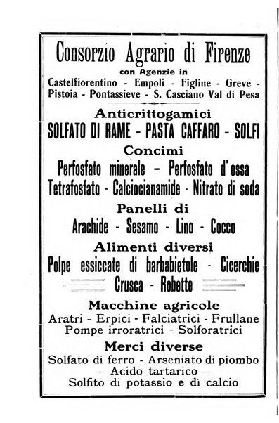 L'agricoltura toscana organo ufficiale per le principali istituzioni agrarie delle provincie di Firenze e di Arezzo