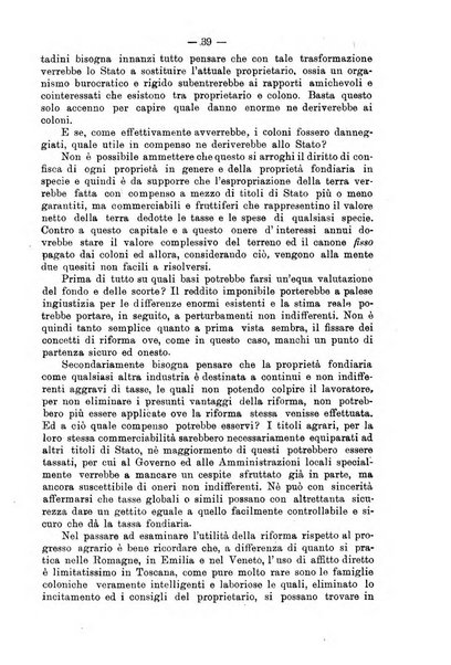 L'agricoltura toscana organo ufficiale per le principali istituzioni agrarie delle provincie di Firenze e di Arezzo