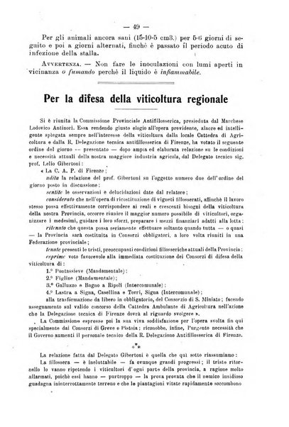 L'agricoltura toscana organo ufficiale per le principali istituzioni agrarie delle provincie di Firenze e di Arezzo