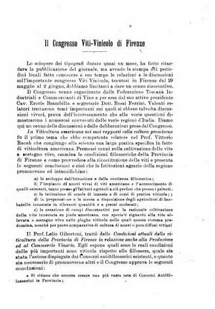 L'agricoltura toscana organo ufficiale per le principali istituzioni agrarie delle provincie di Firenze e di Arezzo