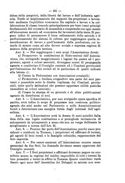 L'agricoltura toscana organo ufficiale per le principali istituzioni agrarie delle provincie di Firenze e di Arezzo