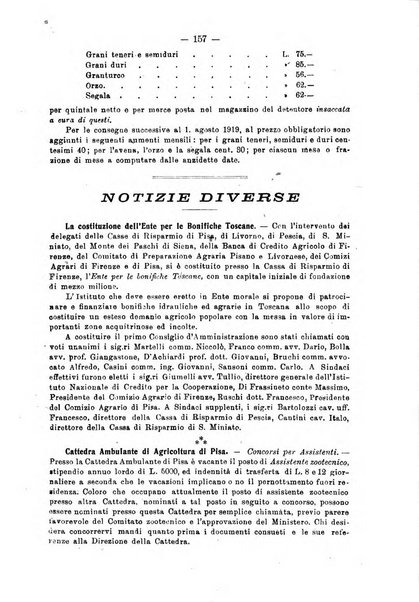 L'agricoltura toscana organo ufficiale per le principali istituzioni agrarie delle provincie di Firenze e di Arezzo