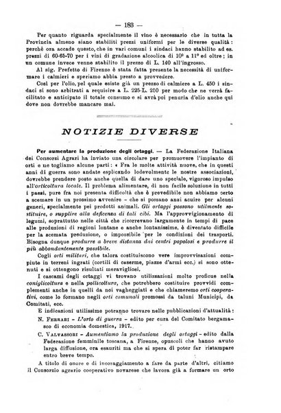 L'agricoltura toscana organo ufficiale per le principali istituzioni agrarie delle provincie di Firenze e di Arezzo