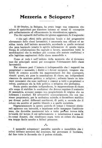 L'agricoltura toscana organo ufficiale per le principali istituzioni agrarie delle provincie di Firenze e di Arezzo