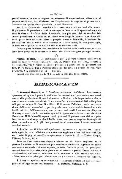 L'agricoltura toscana organo ufficiale per le principali istituzioni agrarie delle provincie di Firenze e di Arezzo