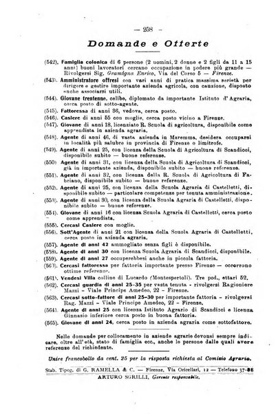 L'agricoltura toscana organo ufficiale per le principali istituzioni agrarie delle provincie di Firenze e di Arezzo