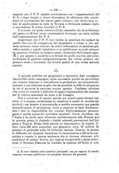 L'agricoltura toscana organo ufficiale per le principali istituzioni agrarie delle provincie di Firenze e di Arezzo