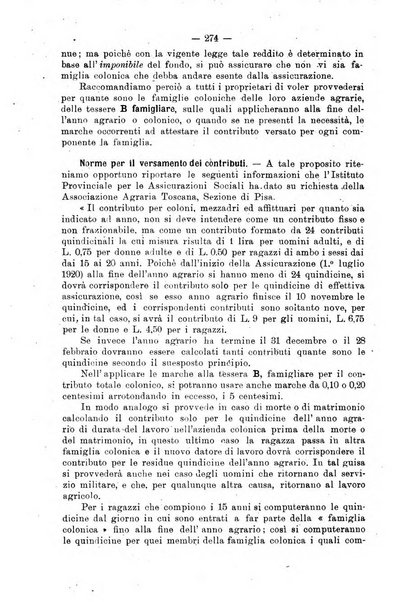 L'agricoltura toscana organo ufficiale per le principali istituzioni agrarie delle provincie di Firenze e di Arezzo