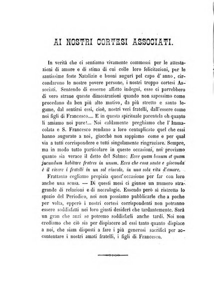 Annali francescani periodico religioso dedicato agli iscritti del Terz'ordine