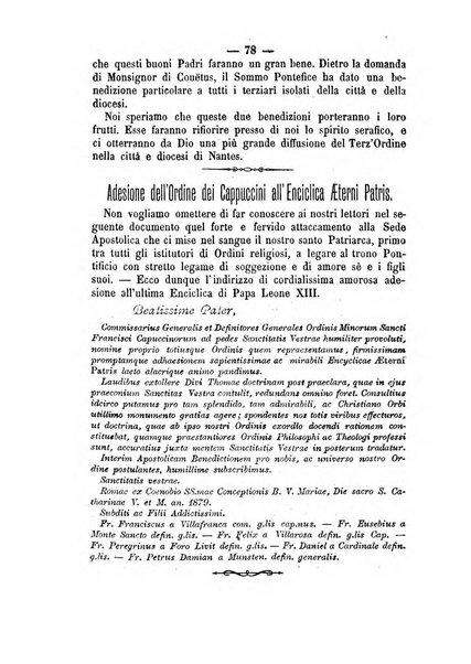 Annali francescani periodico religioso dedicato agli iscritti del Terz'ordine