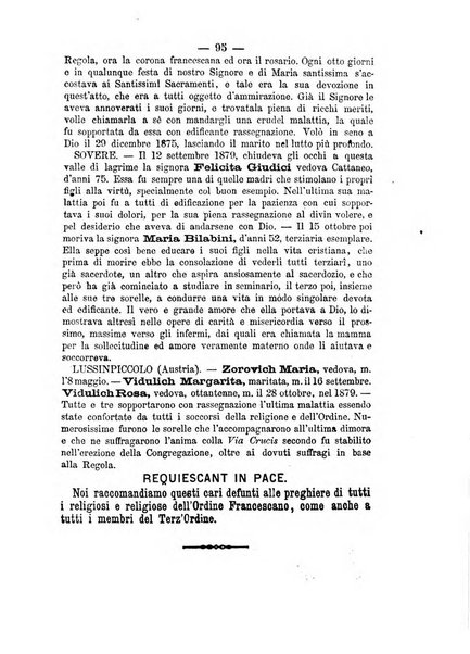 Annali francescani periodico religioso dedicato agli iscritti del Terz'ordine