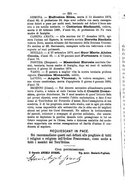 Annali francescani periodico religioso dedicato agli iscritti del Terz'ordine